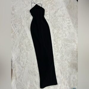Nookie Strapless Black Gown